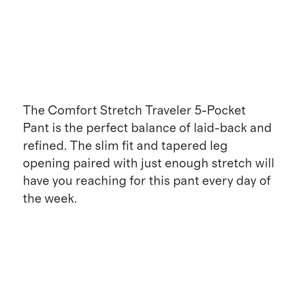 Quince Comfort Stretch Traveler 5-Pocket Pant in Olive Size 30x30 - Picture 4 of 5